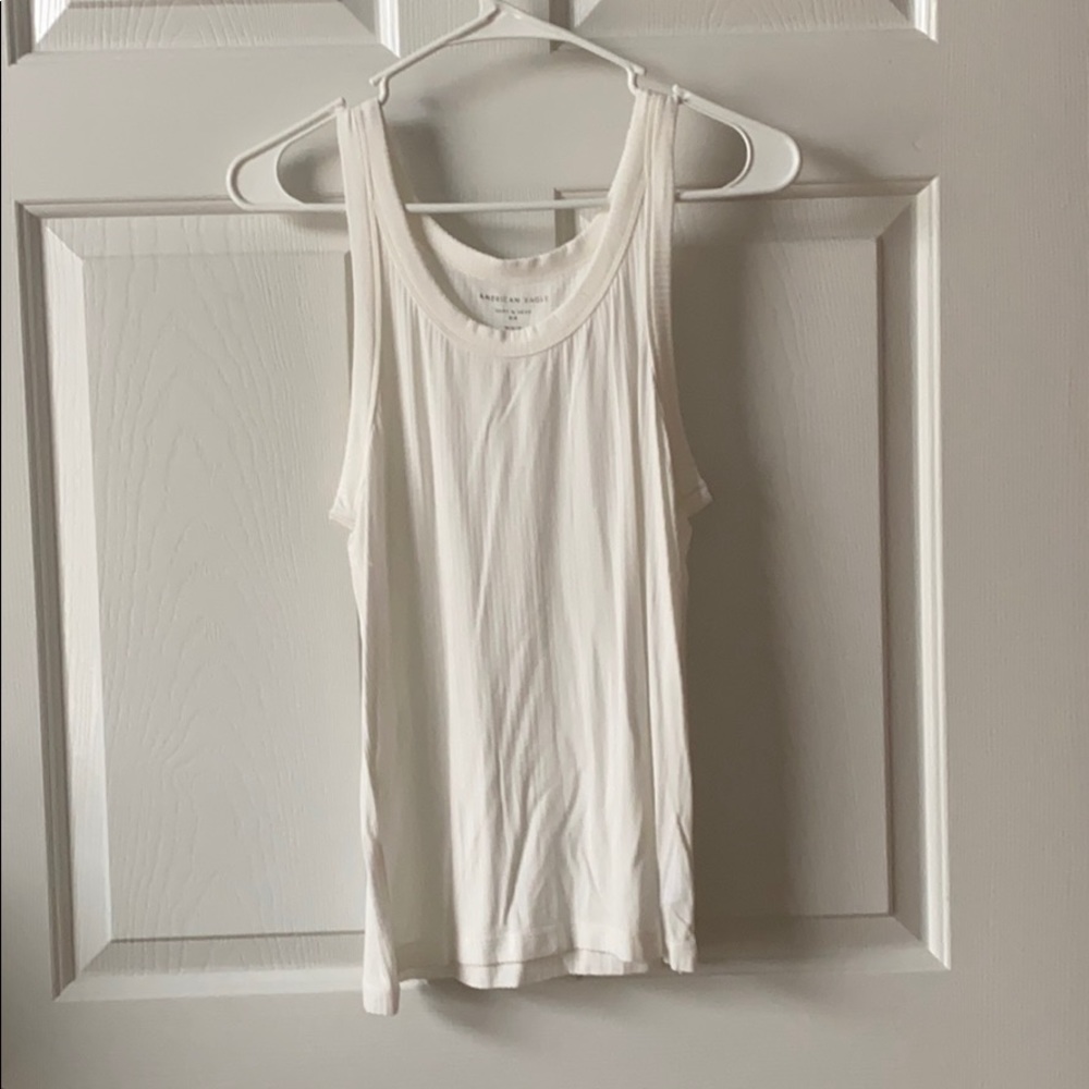 American Eagle Soft and Sexy Tank Top Cream